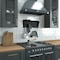 Flash Furniture 24" Black Wall Mount Shelf with Hanging Hooks HFKHD-GDIS-CRE8-932315-GG - alternate 5